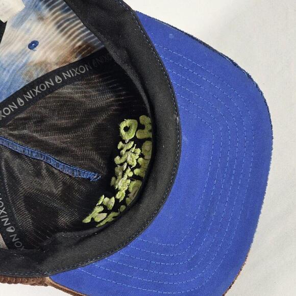 Nixon Hannah Eddy OIITM Snapback Hat Corduroy Tye Die - Picture 6 of 9